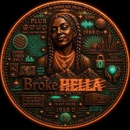 Your Brokehella member coin